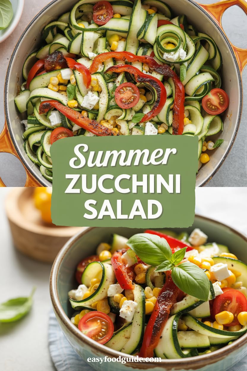 Quick Summer Zucchini Salad: A Light & Refreshing Recipe Guide